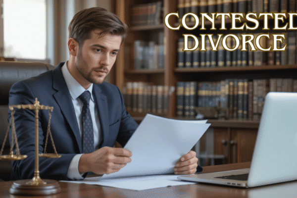 Contested Divorce: Ultimate Guide to Meaning, Cost, Process, Hearings, Lawyers Near Me, and Texas Guide vs Uncontested Divorce