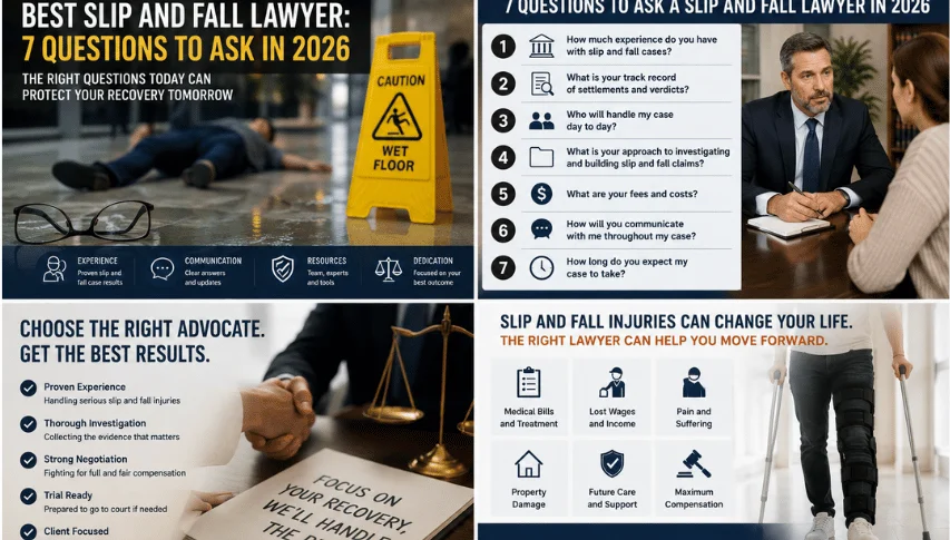 How to Choose the Best Slip and Fall Lawyer in 2026: 7 Essential Questions to Ask