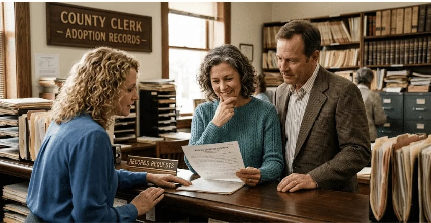 Getting a copy of your adoption papers years later